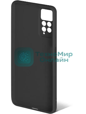 Чехол (клип-кейс) DF xiCase-62, для Xiaomi Redmi Note 11 Pro/11 Pro 5G, черный xicase-62 (black)