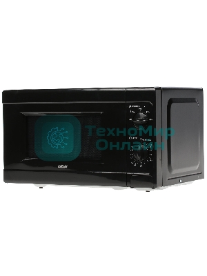 Микроволновая печь BBK 20MWS-709M/B черный, 20 л, 700 Вт, переключатели - поворотный механизм