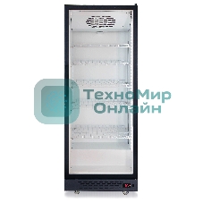 Холодильная витрина Бирюса Б-B500DU черный однокамерная 498л