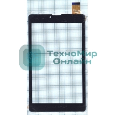 Сенсорное стекло (тачскрин) FPC-DP070177-F1, черное