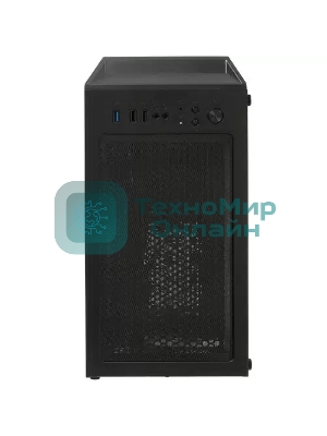 Компьютерный корпус 1STPLAYER FIREROSE F3-A черный ATX, TG 4x120мм LED fans inc. F3-A-BK-4F1