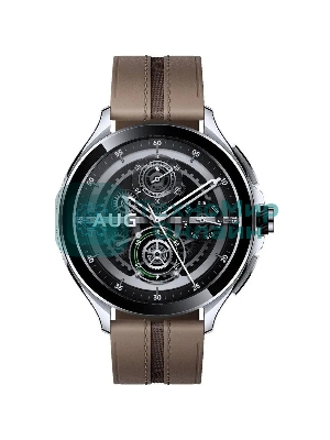 Смарт-часы Xiaomi Watch 2 Pro - 4G LTE Silver Case with Brown Leather Strap M2233W1 (BHR7210GL)