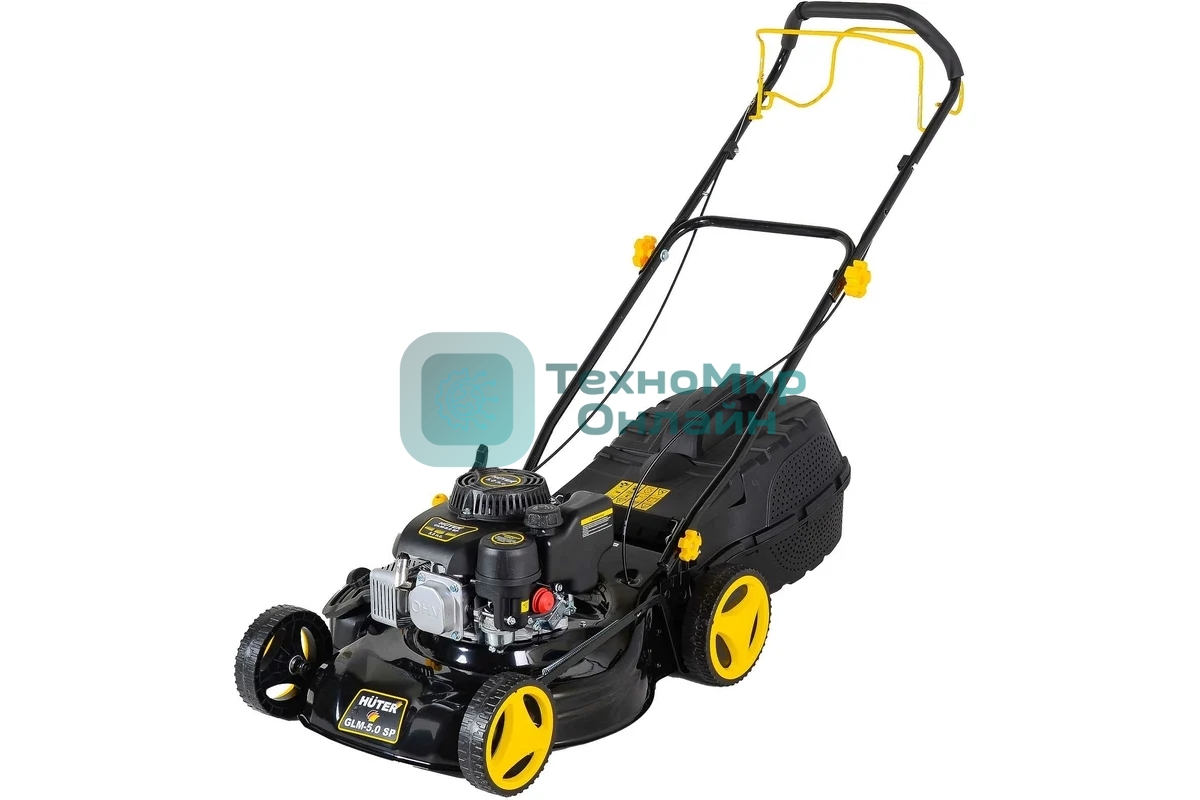 Газонокосилка роторная бензиновая Huter GLM-5.0 SP