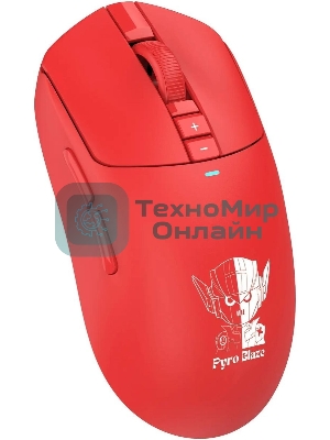 Мышь беспроводная/проводная A4Tech Bloody R72 Pro красный, 26000 dpi, радиоканал, USB/USB-C, кнопки - 7