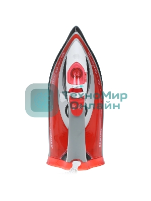 Утюг Centek CT-2346 красный/черный/белый, 3000 Вт, 45 г/мин, 190 г/мин, 380 мл