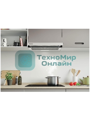 Вытяжка встраиваемая Candy CBT60RWG-07 белый, 60 см, 650 м³/ч, 70 дБ