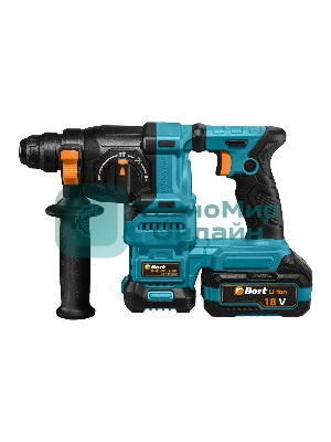 Перфоратор Bort BHD-20Li-SR, SDS-plus, 18 В, 2.2 Дж, от аккумулятора