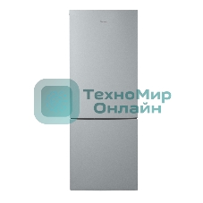 Холодильник Бирюса Б-M6034 металлик двухкамерный 210/85л морозилка снизу