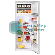 Холодильник Beko RDSK240M00S серебристый двухкамерный 177/46л морозилка сверху