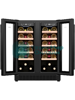 Винный шкаф встраиваемый Maunfeld MBWC-112S40