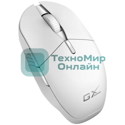 Мышь беспроводная Genius Scorpion M8250 белый, 3200 dpi, радиоканал, Bluetooth, USB, кнопки - 6