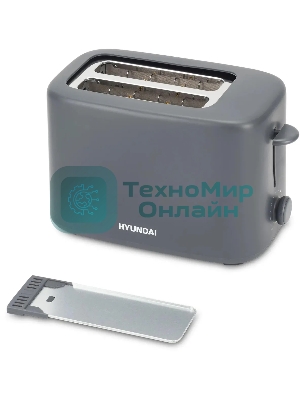 Тостер Hyundai HYT-4308 750Вт серый