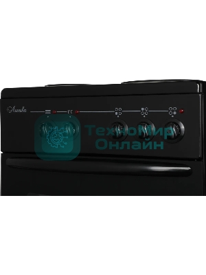 Плита электрическая Лысьва ЭП 301 МС черный, конфорок 3 электрических, духовка 57 л, 50 см x 85 см x 60 см (без крышки)