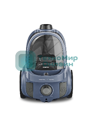 Пылесос Centek CT-2547 синий/серый, 400/2400 Вт, уборка сухая, пылесборник циклонный фильтр 2 л