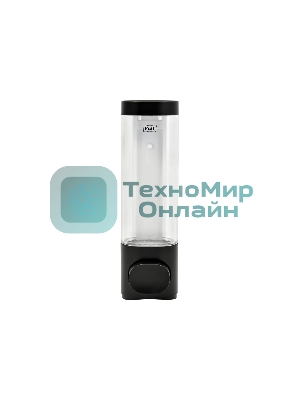 Дозатор для мыла Puff-8105Bl, 250 мл, черный, ABS-пластик