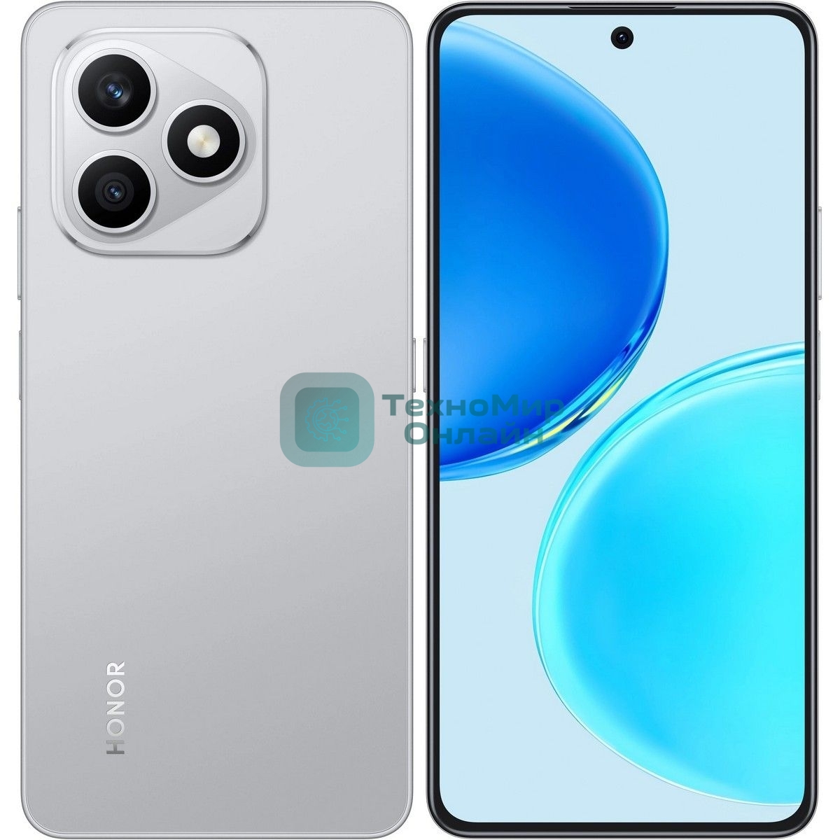 Смартфон Honor X8d 5109CCTW 8/128Gb, серый