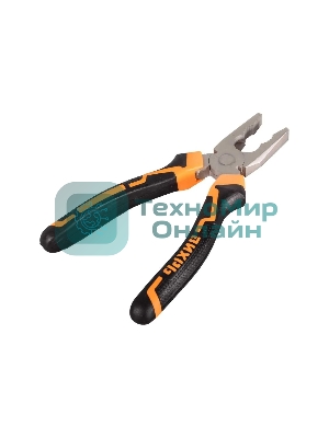 Плоскогубцы Вихрь 200 мм., никелированные, двухкомпонентные рукоятки