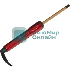 Щипцы для завивки волос Sinbo SHD 7077 красный/золотистый, 10 мм, 200 °C, 1 режим