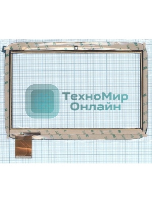 Сенсорное стекло (тачскрин) FPC-CY90J110-01, черное