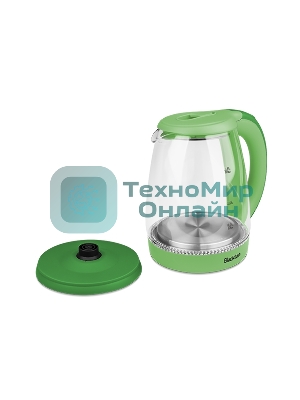 Чайник электрический Blackton Bt KT1800G Fresh Green. Мощность: 1500 Вт, Максимальный объем: 1.8 л