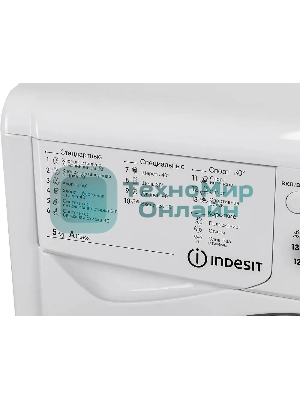 Стиральная машина Indesit IWSC 5105 белый, загрузка фронтальная 5 кг, 1000 об/мин., класс: А
