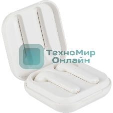 Наушники TWS UBEAR Vibe белый, вкладыши, Bluetooth, до 4 ч