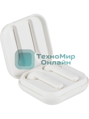 Наушники TWS UBEAR Vibe белый, вкладыши, Bluetooth, до 4 ч