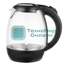 Чайник электрический Centek CT-0008 стекло, 2200 Вт, 1.7 л