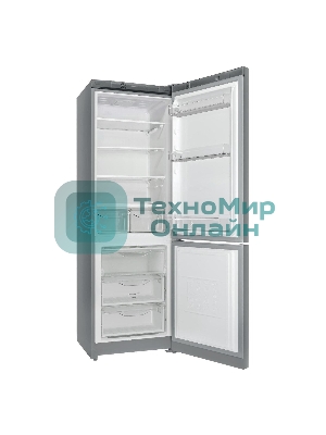 Холодильник Indesit DS 3180 G серый, двухкамерный, 223/87 л., морозилка снизу