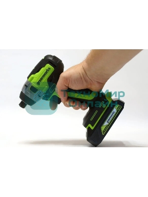 Винтоверт ударный аккумуляторный GreenWorks GD24ID3, 24V, бесщеточный, без АКБ и ЗУ (3802807)