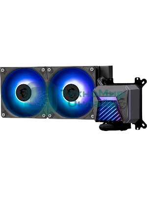 Система жидкостного охлаждения MSI MAG CORELIQUID A15 240 черный 120мм алюминий+медь 2050rpm 28.7db 4-pin