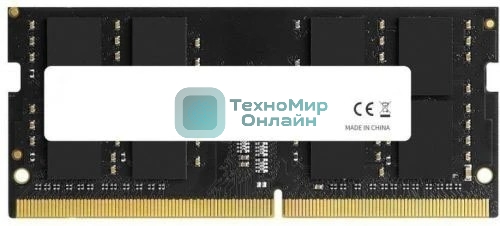 Оперативная память Foxline, DDR5, 16GB (1x16 GB), 4800 MHz, CL40, SO-DIMM
