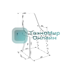 Стул для дома Бюрократ CH-K4_2 комплект 2 шт бежевый Holland 06 металл черный на ножках