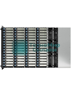 Компьютерный корпус AIC J4060-04-35X_XJ1-40604-06, 4U 60x 3.5” hot-swap bays, hot-swap JBOD with dual SAS 12G expander controller, dual BMC, tool-less HDD tray,1200W 1+1 hot-swap redundant 80+ Platinum, tool-less rail kit (35X series)