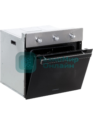 Шкаф духовой газовый Maunfeld EOGC604S, встраиваемый