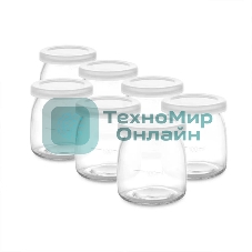 Йогуртница Kitfort КТ-2088-1 20Вт белый/фиолетовый