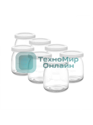 Йогуртница Kitfort КТ-2088-1 20Вт белый/фиолетовый