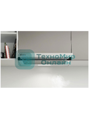 Вытяжка встраиваемая Candy CBT60RWG-07 белый, 60 см, 650 м³/ч, 70 дБ