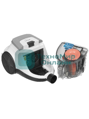 Пылесос Philips XB2042/01 белый/персиковый, 360/1800 Вт, уборка сухая, пылесборник контейнер 1.3 л