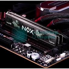 Оперативная память Apacer Nox, DDR5, 32Gb (2x16Gb), 5200MHz, CL40, DIMM, радиатор, серый/черный