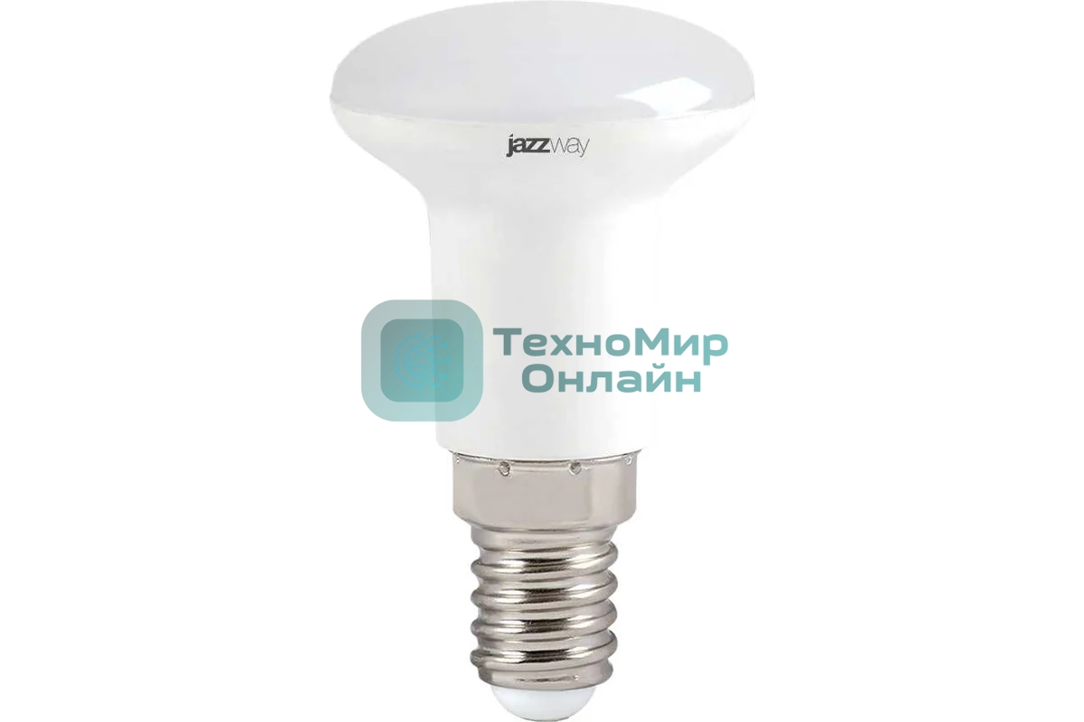 Лампа светодиодная JazzWay PLED-SP R39 5Вт 3000К теплый белый E14 400лм 230В