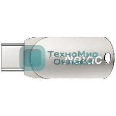 Флешка USB Netac U785C (NT03U785C-016G-32PN), 16Gb, USB3.0/TypeC, R/W 110/45, серебристый