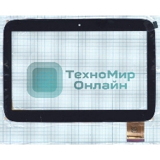 Сенсорное стекло (тачскрин) FPC-CY90J110-01, черное