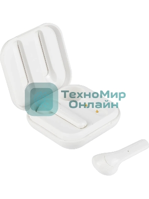 Наушники TWS UBEAR Vibe белый, вкладыши, Bluetooth, до 4 ч