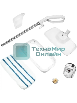 Швабра паровая Kitfort КТ-1015 белый