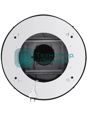 Вытяжка островная HOMSair FLY 1000PH черный, 38 см, 1000 куб. м/ч, 52 дБ