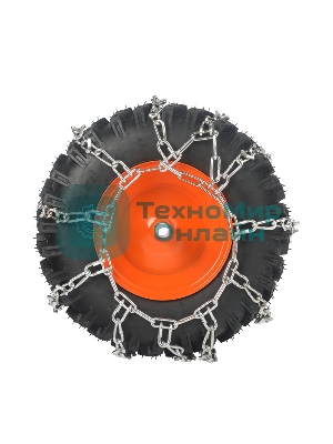 Цепи CS 14 на колеса снегоуборщика 14 дюймов(комплект 2 шт) в кейсе