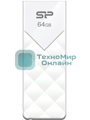 Флешка USB Silicon Power USB 64Gb Ultima U03 SP064Gb,UF2U03V1W USB 2.0, белый