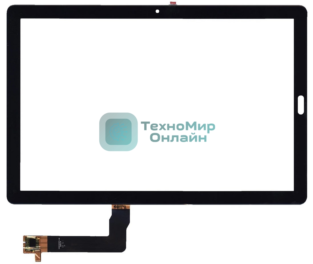 Сенсорное стекло (тачскрин) для Huawei MediaPad M5 10.8, черное