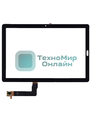 Сенсорное стекло (тачскрин) для Huawei MediaPad M5 10.8, черное